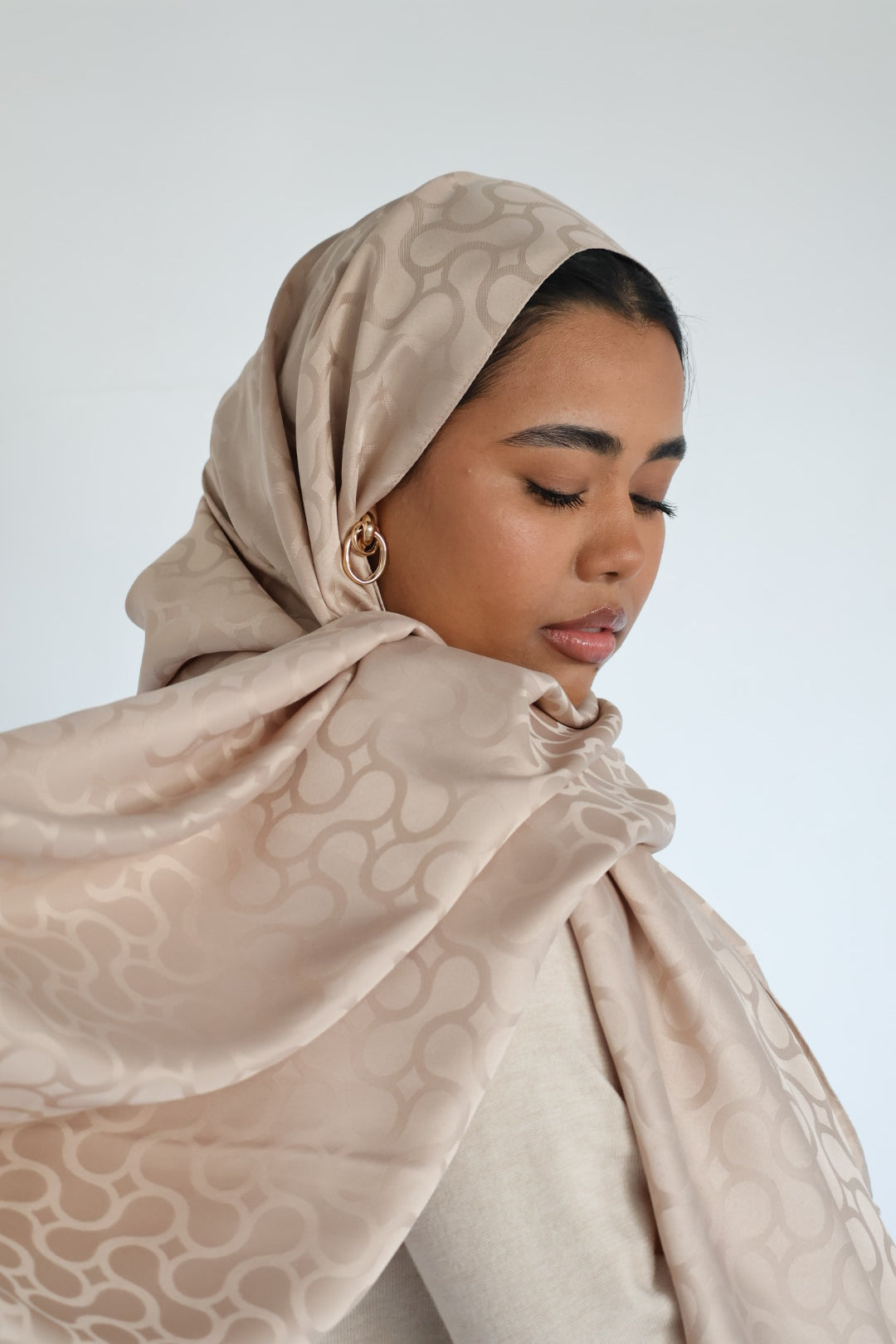Topkapi Jacquard Hijab