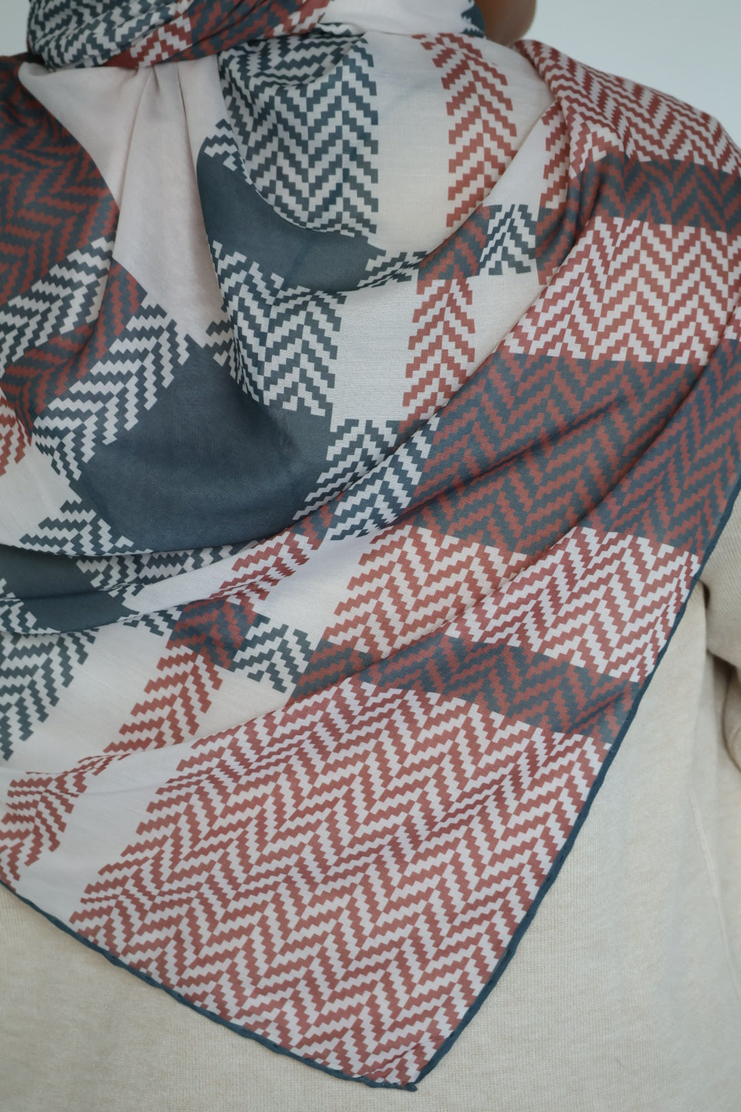 XL Pixel Square Scarf