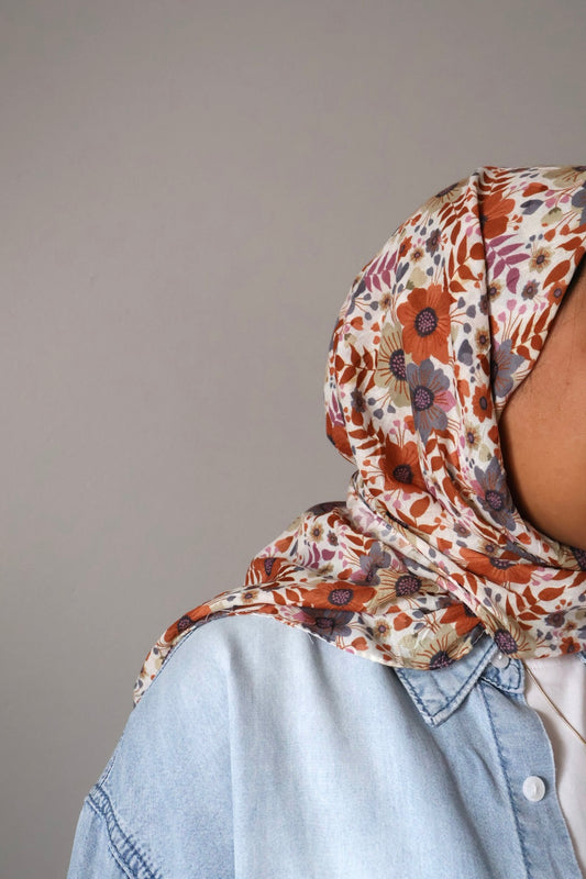 Daisy Square Scarf