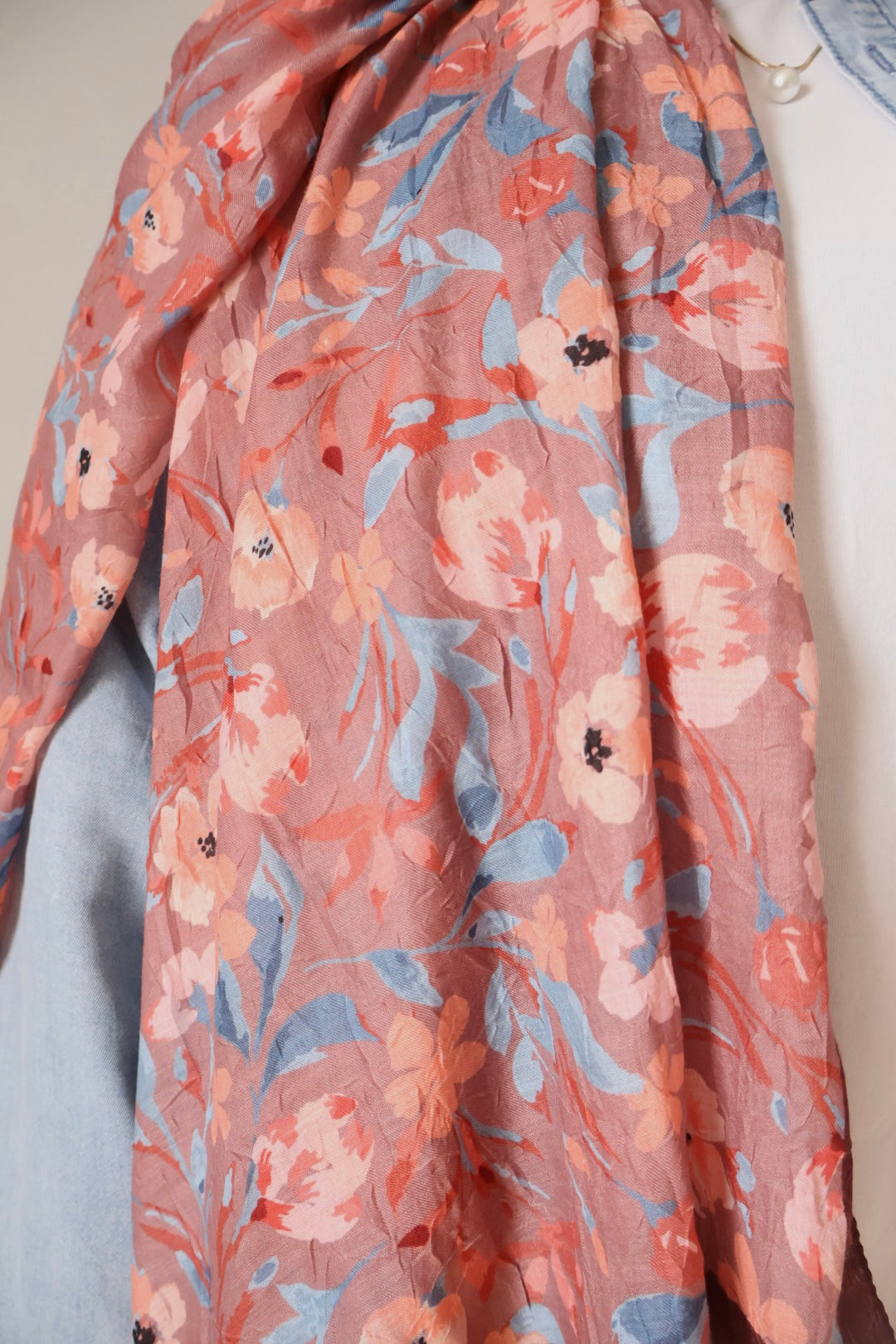 Floral Bamboo Hijab
