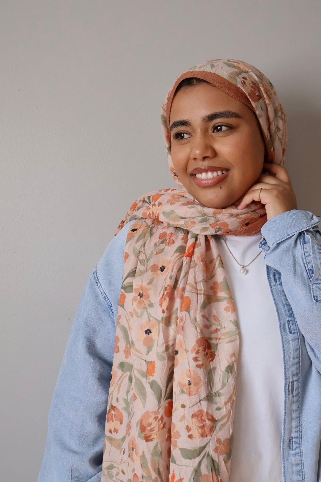 Floral Bamboo Hijab