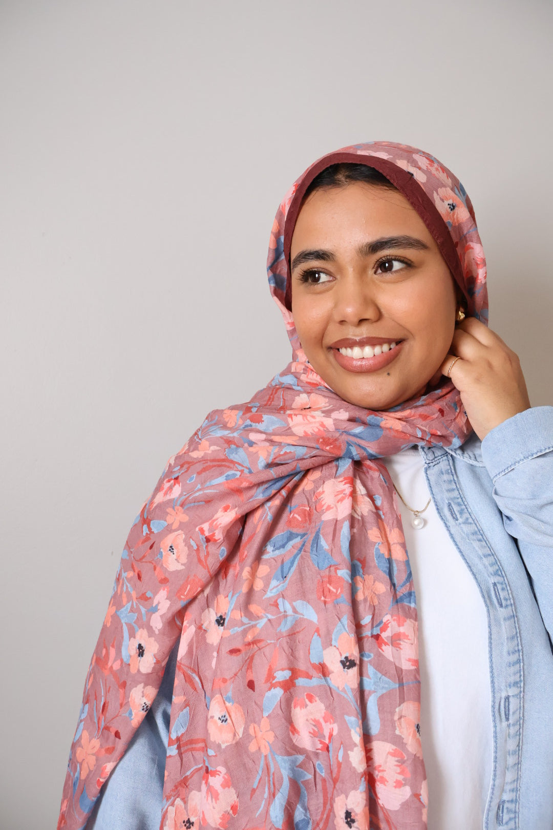 Floral Bamboo Hijab