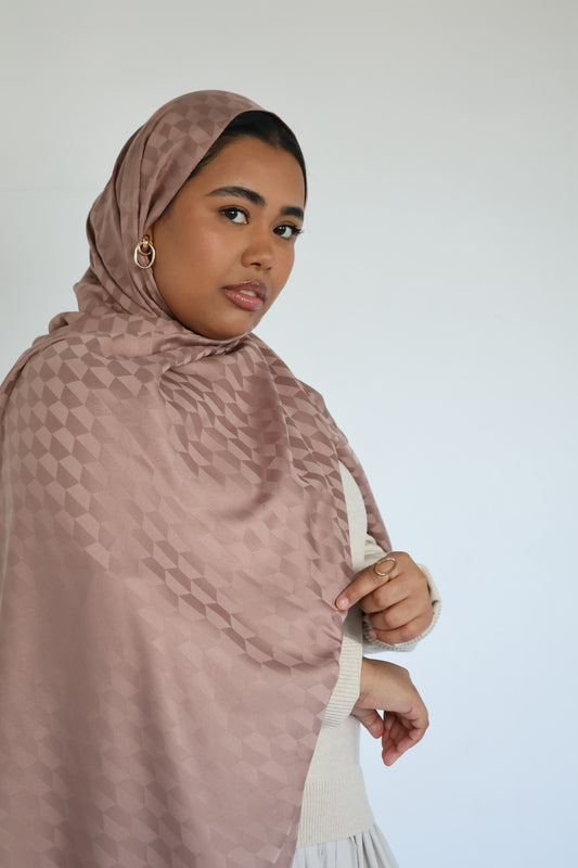 Topkapi Jacquard Hijab