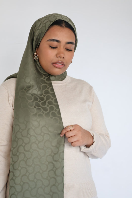 Topkapi Jacquard Hijab