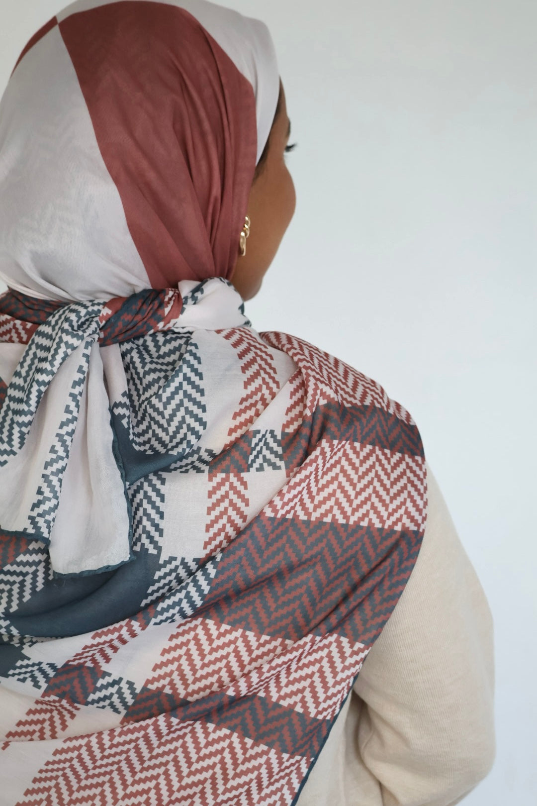 XL Pixel Square Scarf