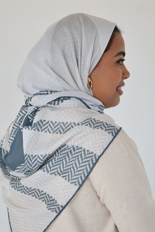 XL Pixel Square Scarf