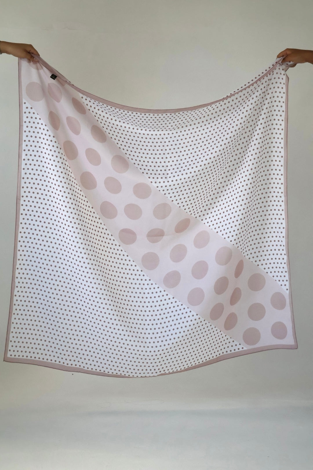 XL Polka Dot Square Scarf