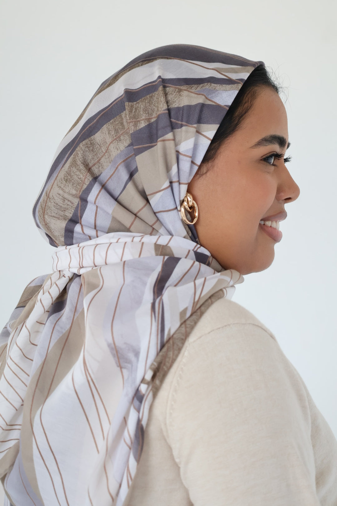XL Geometric Square Scarf