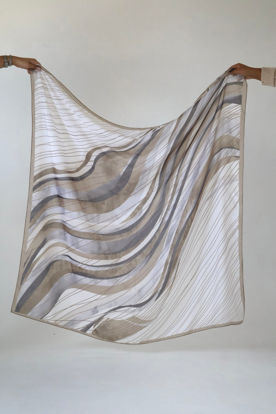 XL Geometric Square Scarf