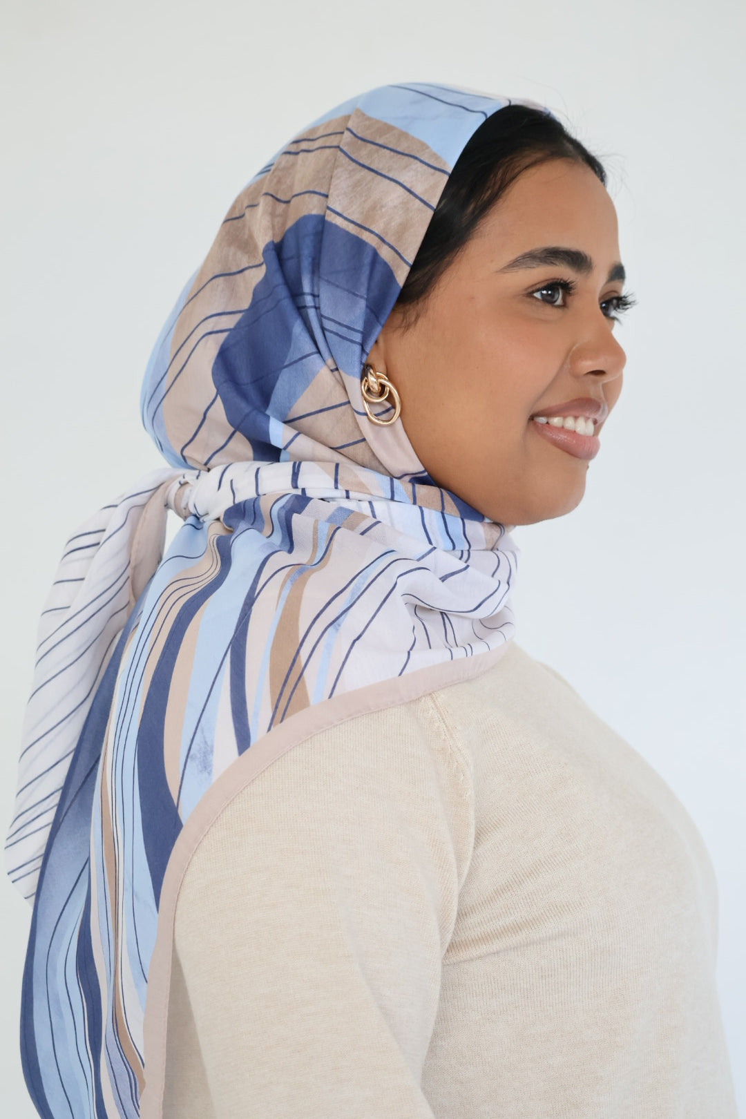 XL Geometric Square Scarf