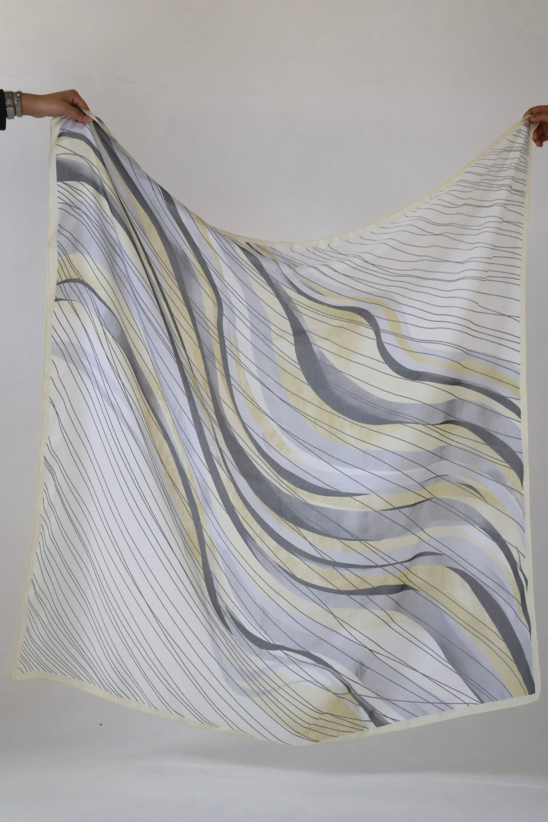 XL Geometric Square Scarf